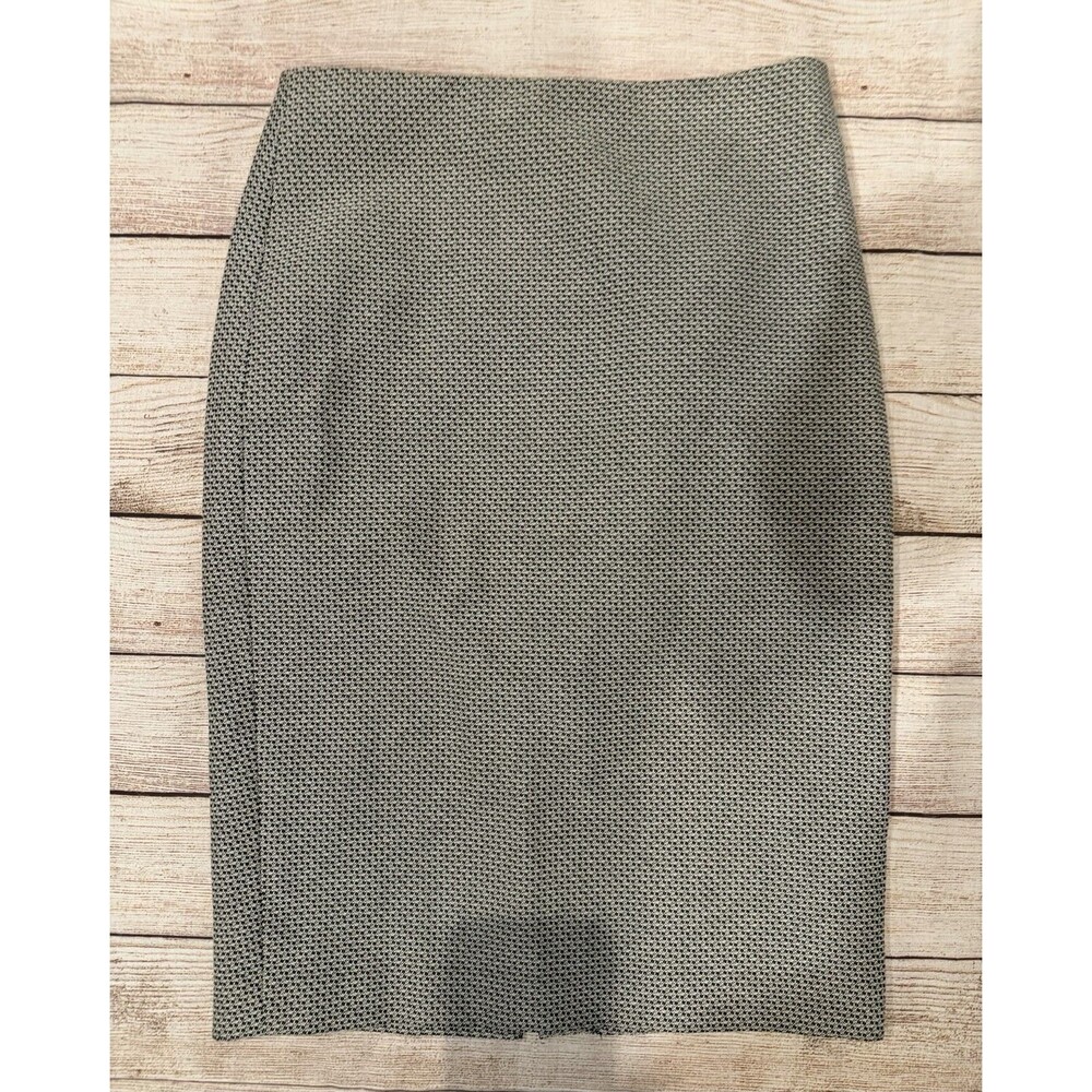 Ann Taylor Pencil Skirt Women’s Knee Length Cotton Blend Lined Size 0